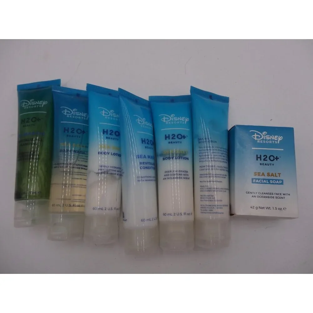 Disney Resorts Sea Salt Body Lotion‎ And Face Soap ShampooFrom Disney Hotels  7